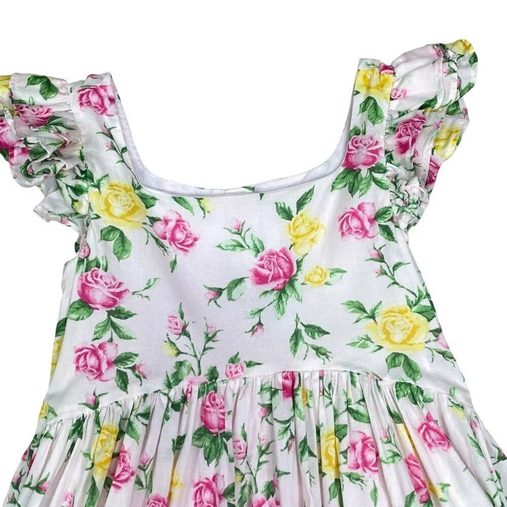 Janie And Jack The Garden Rose Dress Size 8